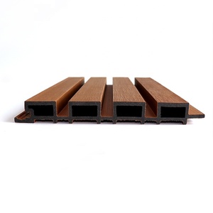 Revestimiento de pared compuesto de madera coextruida, WPC, para interior de villa, vestíbulo, panel decorativo - Product Image 2