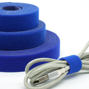 Pita Pengikat Kabel Ramah Lingkungan Tahan Air dari Nilon dengan Perekat <span class=keywords><strong>Hook</strong></span> and <span class=keywords><strong>Loop</strong></span>, Gulungan untuk Mengatur dan Menyimpan di Rumah atau Kantor - Product Image 2