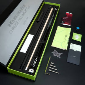 Taco de <span class=keywords><strong>Billar</strong></span> Premium ZENI Qianyu 03 de Fibra de Carbono - Eje Híbrido de Madera y Carbono con Pin Radial para <span class=keywords><strong>9</strong></span> Bolas - Product Image 2