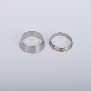ชุดเฟอร์รูล NAI LOK Hastelloy C276 แบบเมตริก ข้อต่อท่อแบบเฟอร์รูลคู่ ขนาด 3 มม. ถึง 12 มม. เฟอร์รูลด้านหน้า เฟอร์รูลด้านหลัง - Product Image 1