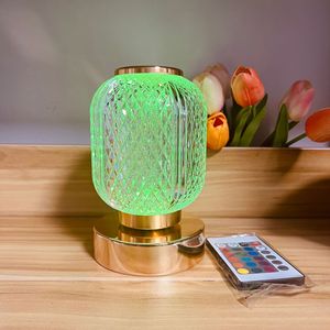 Luxury Crystal Table Lamp LED Modern Acrylic Desktop Decor <b>Lights</b> for Study Bedroom <b>Bedside</b> Living Rooms Bar Ambiance Luminaires - Product Image 4
