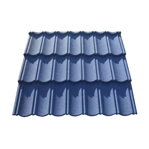 Tuiles de toit en métal revêtues de pierre, colorées, imperméables et ignifuges (acier galvanisé) pour villas, hôtels, ateliers - Design moderne personnalisé - Product Image 3