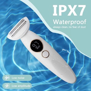 Depiladora Eléctrica 5 en 1 Indolora para <span class=keywords><strong>Mujer</strong></span>, Recortadora de Vello Facial, Afeitadora para Uso en Seco y Húmedo, Recortadora de Bikini, Depilación del Vello Púbico, Set de Depiladoras Portátiles - Product Image 3