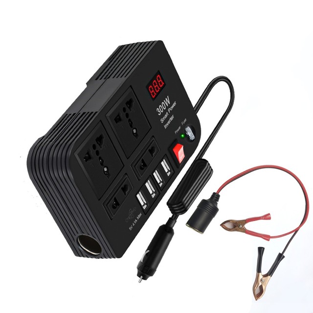 12V 300W Inverter DC to AC 220V Power Converter Appliance Car Charger Power Inverter