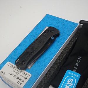 Mini BM 533 S30V Cuchillo Plegable con Hoja de Acero y Mango de Fibra de Vidrio, Hoja Personalizada OEM con Punta de Gota para Camping, Cuchillo Táctico de Bolsillo ODM - Product Image 2