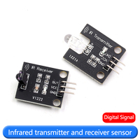 Module de capteur émetteur-récepteur IR 38KHz, module de télécommande infrarouge numérique
