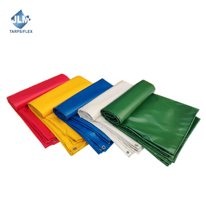 Lona de Poliéster Recubierta de PVC, Impermeable, Resistente a Desgarros, con Revestimiento de Malla, Tamaño Personalizado, Material para Carpas de Exterior, Fácil de Transportar - Product Image 3