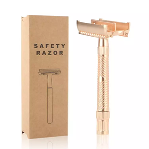 <span class=keywords><strong>Rasoir</strong></span> or Rose pour femmes, <span class=keywords><strong>rasoir</strong></span> à Long manche, Double bord, sécurité, vente en gros - Product Image 5