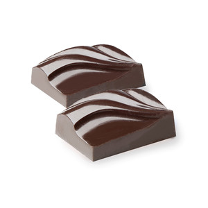 Stampo per cioccolato ondulato con 24 cavità, in plastica trasparente, per la preparazione di dolci - Product Image 2