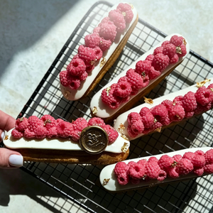 Stampo in Silicone a 3 Cavità per Lamponi, Riutilizzabile Antiaderente, per Decorazione Eclair, Cioccolato, Caramelle, Sapone, Gesso, Strumenti Fai-da-Te per Pasticceria - Product Image 4