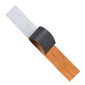 Carrelage de sol en PVC auto-adhésif 152,4x914,4 mm à prix raisonnable, résistant à l'usure, à peler et coller pour <span class=keywords><strong>garage</strong></span> et centre commercial - Product Image 1