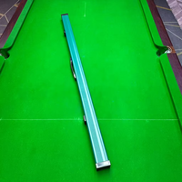 Kotak Tongkat Snooker Portabel Tahan Air Ringan dari Paduan Aluminium 154cm dengan Tali Bahu yang Dapat Disesuaikan Pegangan Nyaman