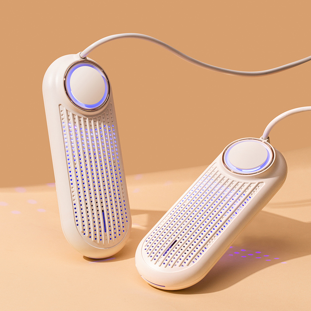 Portable Freestanding PTC Heating Deodorizer Electronic UV Lighting Cloth Boot Dryer Shoe Rack with Aromatherapy