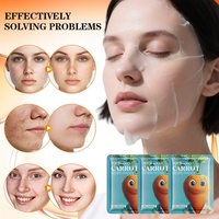 Mascarilla Facial Vegana de Etiqueta Privada con Extracto de Centella Asiática y Zanahoria, Iluminadora, Hidratante, Reafirmante y con Elasticidad, para Piel Seca, Tamaño de Muestra, OEM