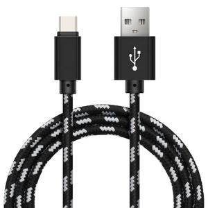 Câble de chargeur rapide USB C 3m en Nylon Type C câble de données USB cordon de charge de téléphone câble de type-c pour <span class=keywords><strong>Xiaomi</strong></span> Huawei Samsung Galaxy S10 - Product Image 2
