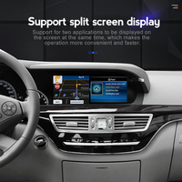 Mekede QualcommSnapdragon 680 contrôle autoradio DSP DVR avec jeu de voiture pour Benz classe S W221