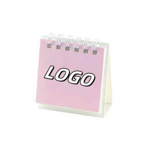 X418 Personalized Logo Desktop <b>Calendar</b> 2026, Mini Flip Stand, Bound, Office Desk Planner - Product Image 1