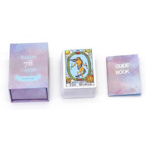 Üretim özel baskı kendi Oracle kartları oluşturmak <span class=keywords><strong>Tarot</strong></span> kart güverte ile sert kutu - Product Image 1