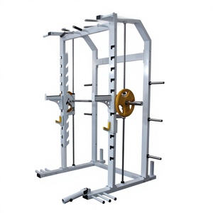 Máquina Smith Multifuncional Comercial para <span class=keywords><strong>Gimnasio</strong></span> en Casa, Equipo <span class=keywords><strong>de</strong></span> Musculación Integral, <span class=keywords><strong>Material</strong></span> <span class=keywords><strong>de</strong></span> Acero - Product Image 1