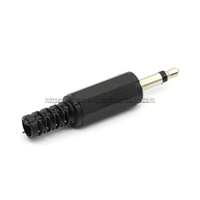 Prise audio jack mâle mono 2,5 mm / 3,5 mm 2 pôles pour écouteurs DIY
