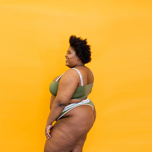 <span class=keywords><strong>Sous</strong></span>-vêtements tricotés grande taille en coton biologique pour femmes - Product Image 4