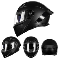 Casque intégral de moto personnalisé en usine 2025 Casque de moto ABS Premium approuvé par le DOT pour l'extérieur
