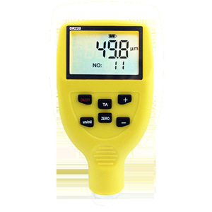 Jauge d'épaisseur de revêtement Dongru Dr220 0-2000µm, détecteur de film de peinture haute précision pour la mesure des surfaces métalliques - Product Image 2