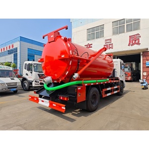 รถบรรทุกถังดูดสิ่งปฏิกูลแบบกำหนดเอง Dongfeng 4x2 ขนาด 12 ลูกบาศก์เมตร สำหรับงานหนัก - Product Image 5