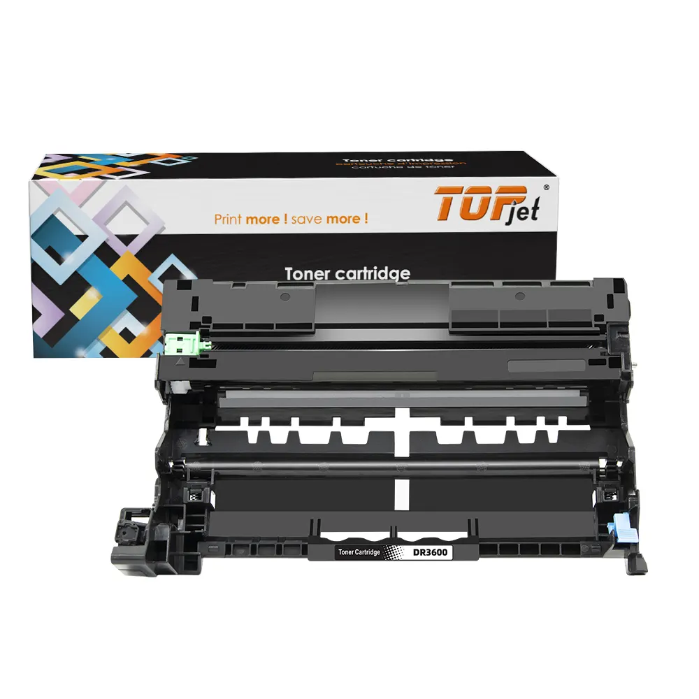 Topjet Dr3600 Toner Cartridge Drum Unit Dr-3600 Dr 3600 Compatibel Voor Broer HL-5210DN 5210dw L621dw/DCP-L5510DN Printer