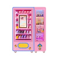 Distributeur automatique de boîtes mystères à commande manuelle, intelligent à monnayeur, sans personnel, prototype de vente, machine à cadeaux de location, 300-600 pièces