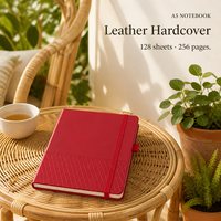 Carnets de notes A5 en cuir rigide de luxe 2026, lignés, personnalisables pour le travail et l'usage quotidien professionnel