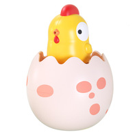YD TOYS Jouet de bain écologique en plastique ABS sûr pour bébé, poulet pulvérisateur d'eau, jouet de salle de bain pour nourrissons et enfants, garçons et filles