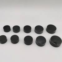 Bouchon à vis en plastique polycone noir de 20 mm pour bouteilles Euro Boston Rondes, finition Boston, pour l'emballage d'huiles essentielles, de produits capillaires et de liquides industriels