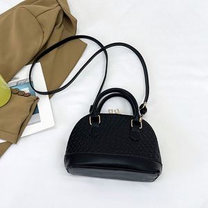 New Design Elegant Lady's Striped Soft PU Leather Handbags Women <b>Shell</b> Crossbody Messenger Bags - Product Image 5