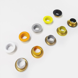 Œillets en caoutchouc ronds colorés pour vêtements, chaussures, articles en cuir, durables - Product Image 2