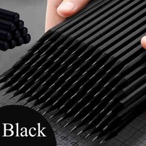 Vente en gros Macaron tige triangulaire bois de tilleul brillant avec pointe en caoutchouc croquis <span class=keywords><strong>dessin</strong></span> stylo apprentissage papeterie HB crayon - Product Image 3