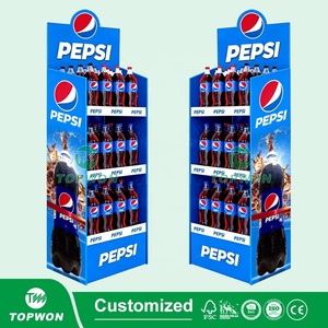 Présentoir de Sol en Carton Ondulé Haute Qualité pour <span class=keywords><strong>Vins</strong></span>, Bières, Boissons et Bouteilles – Présentoir de Détail Personnalisé - Product Image 5