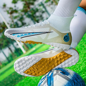 Tacos <span class=keywords><strong>de</strong></span> Fútbol Profesionales, Económicos, Originales, Plateados, para Entrenamiento, Césped Deportivo, Suaves, Ligeros, Atléticos, para Hombre y Mujer - Product Image 3