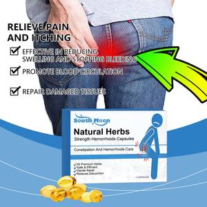 Kapsul Perawatan <span class=keywords><strong>Perianal</strong></span> Label Pribadi Bahan Alami Menenangkan Nyeri Area Anal Gatal Meningkatkan Kondisi Pembuluh Darah Perawatan Tubuh - Product Image 6