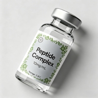 Étiquettes personnalisées de peptides de haute qualité en gros, autocollants adhésifs adaptés aux flacons de peptides de 3 ml et 10 ml