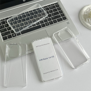 Funda Transparente <span class=keywords><strong>de</strong></span> 2 Capas para Realme 15/15 Pro/14Pro+/C30/C33/9 Pro+/C25Y, Protección Completa 360° Anti-Caídas - Product Image 3