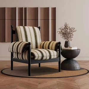 <span class=keywords><strong>Fauteuil</strong></span> de loisirs moderne en bois massif pour salon chambre à coucher ou bureau à domicile canapé durable chaise pour villas <span class=keywords><strong>meubles</strong></span> de maison - Product Image 3