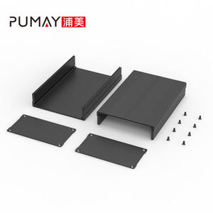 Hộp Điện Công Nghiệp Ép Đùn Nhôm PB016 106 * 55-L Hộp Thép Tùy Chỉnh Bao Vây - Product Image 2