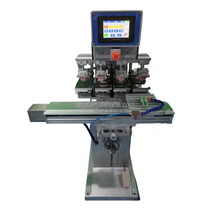 Máquina de Impresión Tampográfica Semiautomática de 4 Colores en Venta, Precio de la Máquina de Impresión Neumática de Tampón - Product Image 1