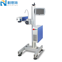 Machine de marquage laser Nicetec 70W 100W T700 pour produits laitiers, composants électroniques, produits chimiques, matériaux de construction