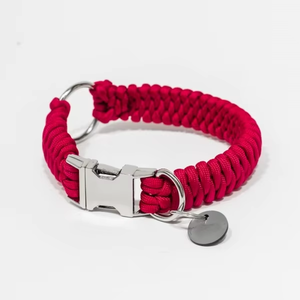 Nouveau collier de laisse de chien de luxe et conception de laisse en nylon paracorde pour le confort et le style des compagnons canins actifs - Product Image 2