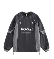 Blouson Bomber Homme Penpace à Manches Longues, Coupe Sportive Ample en Nylon, Tendance Printemps, Idéal pour l'Extérieur