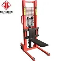 Lift garpu tangan 1.5t Stacker Manual 3000kg palet tangan tahan-ledakan dan mesin pengangkat Stacker Manual 80mm 134