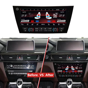 Panneau de commande d'<span class=keywords><strong>air</strong></span> numérique AC populaire de 10,25 pouces pour BMW Série X5 2014-2018, climatisation, commande vocale - Product Image 1