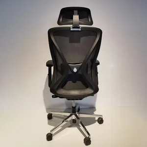Wholesale New Design Recliner Plastic Office Chair With Movable Footrest B986W